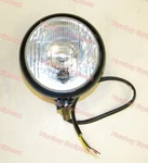 Motorcycle Bike Bsa Triumph Harley Custom Chopper Rat Rod Black Headlight 12V. Fixed Price $39.95.