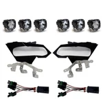 Baja Designs 447074 S1 Triple Led Headlight Kit For 2017-2024 Can-am Maverick X3. Fixed Price $1027.95.