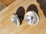 Tarello Projectors Headlights 130 Mm Set Nos 01.160.700 1950S. Fixed Price $1150.88.