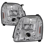 Spyder Auto 5029324 Led Halo Projector Headlights Chrome/clear. Fixed Price $235.08.