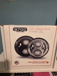Jw Speaker 8700 Evo 2 Pro 7" Led Headlight Chrome Bezel For Right Hand Traffic. Fixed Price $134.03.