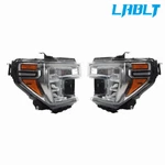 Lablt Pair Of Led Headlights W/halogen Turn Signal For 2019-2021 Gmc Sierra 1500. Fixed Price $239.10.