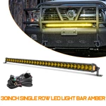 12" 20" 30" Light Bar Single Dual Row Spot Flood Combo Offroad Truck Driving. Fixed Price $27.99.