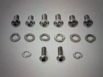 Harley 1960-1984 Fl Headlight Cowl Stainless Hardware Kit Vtwin 37-0808. Fixed Price $10.00.