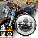 For Indian Chieftain Dark Horse 7 Inch Motorcycle Led Headlight Drl Hi/lo Ring. Fixed Price $30.99.