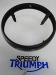 Triumph Street Scrambler / Twin Speed 900 Headlight Rim Matt Black T2704032. Fixed Price $81.65.