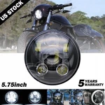 Motorcycle 5.75" 3/4 Led Headlight Projector For Dyna Sportster XL1200 XL883. Fixed Price $31.54.
