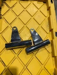 Yamaha XS850 Genuine Left Fork Upper Covers 1981 Oem. Fixed Price $35.00.