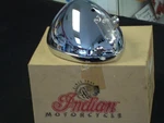 Indian Motorcycle Headlight New Gilroy Scout Spirit Updated 68-128 68-026 68-126. Fixed Price $217.64.