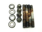 1982 Yamaha DT125LC 10V - Cylinder Head Stud Bolt Nut Washer Set. Fixed Price $15.05.