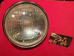 1981 Suzuki GS550T Motorcycle Headlight With Ring Oem Tested. Fixed Price $34.50.