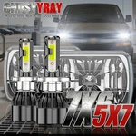 For Gmc C6500 C7500 Topkick Pair 7X6" Led Headlight High/low Beam. Fixed Price $55.99.
