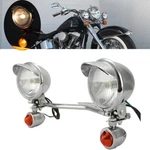 Auxiliary Fog Spot Passing Lights Bar For Yamaha V-star 950 1100 1300 Classic Us. Fixed Price $69.99.
