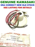Kawasaki F3 F4 Klr A1 A7 H1 W2 Headlight Lamp Bulb Socket 23008-011 756831-7115. Fixed Price $70.00.