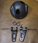 Oem Yamaha Headlight Bucket Assy DT125 1M1-84130-60 Stays 2A6-84119 2A6-84118. Fixed Price $69.99.