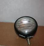 Replica 5-3/4" Round Chrome Headlamp Fits Harley Davidson FX,71-73 FXE,54-. Fixed Price $40.00.