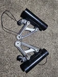 2019 2020 Triumph Speed Twin 1200 Oem Front Lamp Brackets. Fixed Price $30.00.