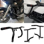 Saddlebag Rails Guards + Front Highway Engine For Harley Touring. Fixed Price $155.12.