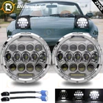 85W 7INCH Round H6024 Led Headlights High/low For Mazda 90-97 Na Miata MX5 MX-5. Fixed Price $53.94.