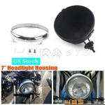 Motorcycle 7" Headlight Bucket Housing For Harley Dyna Softail Heritage. Fixed Price $39.56.