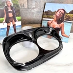 1998-2013 Harley Road Glide Headlight Bezel Trim Gloss Black Cvo. Fixed Price $39.95.