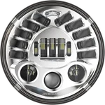 Custom Dynamics Adaptive Headlight With Adapter 7" Chrome PB-7A-14-C. Fixed Price $714.99.