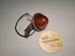 Vintage Do-ray Bullet Light Lamp Lens Orange Amber Saftray 290 Bracket Chrome. Fixed Price $44.99.