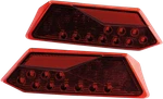 Moose Offroad Taillights Led RZR1000 Red 100-3385-PU. Fixed Price $129.95.