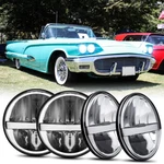 4PC 5.75" Round Led Headlights Ford Thunderbird 1958-76 Ltd Ranchero Galaxie. Fixed Price $87.01.