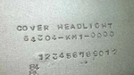 Honda Oem New Headlight Trim Cover 64304-KM1-000ZE Elite 250. Fixed Price $69.99.