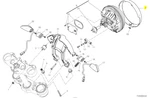 New Oem Ducati Cover #46020031AA. Fixed Price $138.00.