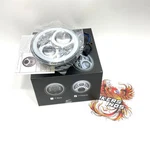 Custom Dynamics 1986 2025 Harley 7" Led Halo Headlamp 2001-2377. Fixed Price $225.00.