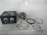 99-13 Harley Davidson Flh Touring Custom Dynamics Halo 7" Black Led Headlight. Fixed Price $249.99.