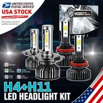 For 2006-2014 Honda Ridgeline Led Headlight High/low Bulbs + Fog Lights. Fixed Price $29.99.