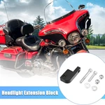 Front Headlight Extension Block Fit For Harley Davidson Dyna T-sport 39-49MM. Fixed Price $29.25.
