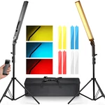 Neewer Upgraded 2 Packs Handheld Dimmable Led Video Stick Lighting Kit. Fixed Price $109.99.