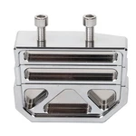 Chrome 1" 1.5" 2" Side Kickstand Lift Block For Harley Dyna Fat Street Bob. Fixed Price $40.10.