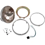 Emgo 7" Side Mount Headlamp Shell Chrome 66-65040. Fixed Price $70.42.