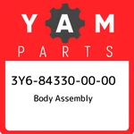 3Y6-84330-00-00 Yamaha Body Assembly 3Y6843300000, New Genuine Oem Part. Fixed Price $96.83.