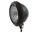 5.75" Motorcycle Bottom Mount Headlight W/ Grill - Gloss Matte Black. Fixed Price $77.95.
