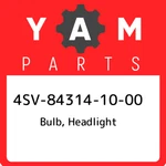 4SV-84314-10-00 Yamaha Bulb, Headlight 4SV843141000, New Genuine Oem Part. Fixed Price $62.27.