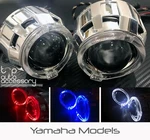 Angel Halo Eye Projector Lens Built-in Led Hid Headlights Bulb For Yamaha. Fixed Price $124.95.