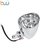 12V Motorcycle Chrome Visor Headlight Lamp For Bobber Chopper Dyna. Fixed Price $47.48.