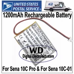 1200MAH Battery Repair For Sena Pro & Bluetooth Headset 10C-01. Fixed Price $24.99.