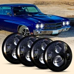 For Chevrolet Chevelle 1964-1970 5.75" 5-3/4 Round Led Headlights High/low Lamp. Fixed Price $118.01.