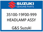 Suzuki Oem Part 35100-19F00-999 Headlamp Assy. Fixed Price $317.85.