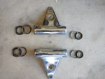 1980 1981 Suzuki GS750L Headlamp Brackets / Fork Ears 51530-45210 51540-45210. Fixed Price $30.00.