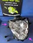 2011-2024 Suzuki Gsxr 600 750 Gixxer Front Headlight Lens Damaged. Fixed Price $54.26.