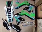 Flu Designs PTS2 Team Kawasaki Graphics KX450F 2006 2007 2008. Fixed Price $44.99.