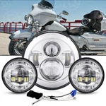 For Harley-davidson Electra Glide Classic 7" Led Headlight + 4.5" Passing Lights. Fixed Price $61.99.